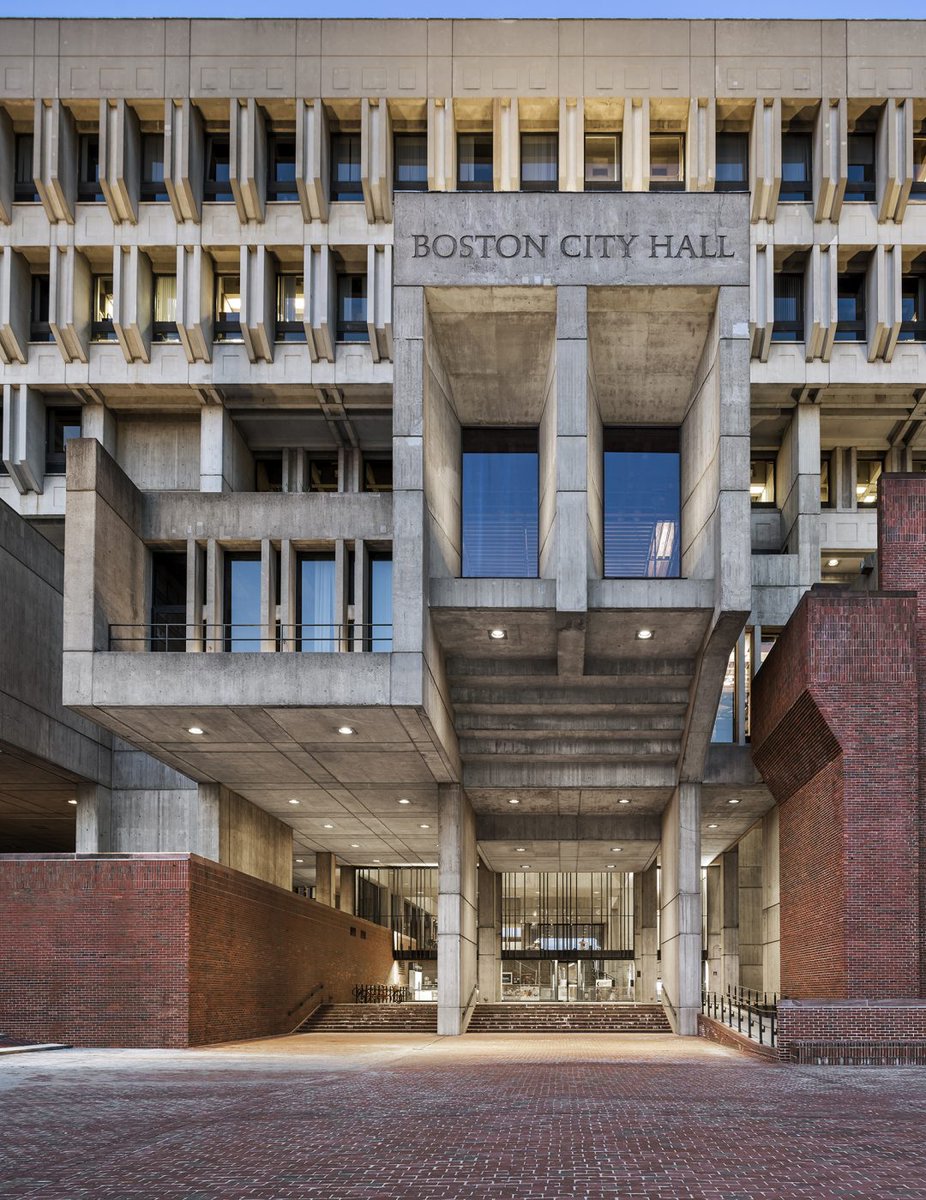 Boston City Hall.Look at you.Look at you.You blow all of those neo-classical domed DC rip-offs out of the water, you wonderful motherfucker.