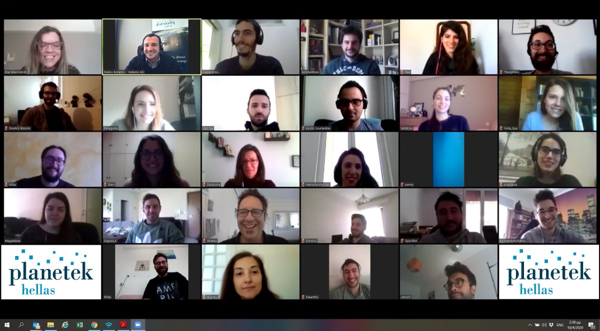 For 1 month now we provide our services through the remote work of our colleagues (16 men/12 women) keeping ourselves and community safe. Simultaneously we make no use of government's measures for unemployment as other companies are definitely more in need &amp; resources not endless