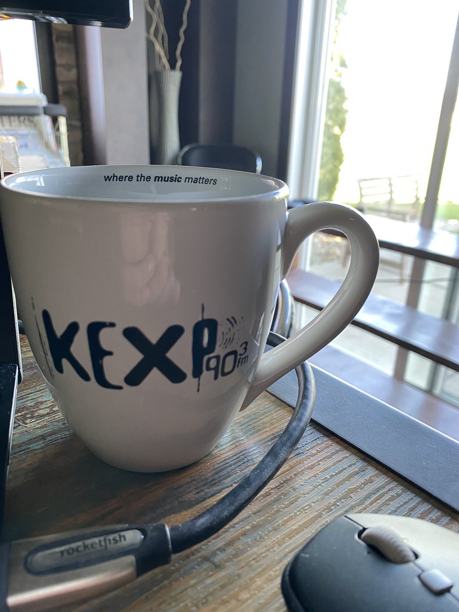 DJRenton's tweet photo. If it werenโt for stumbling across @loserboy on a trip to Seattle in โ97, I would not have started following his email playlists (pre-internet streaming, yo). And I wouldnโt have this mug that makes even the worst coffee I make taste great. #sorrylefties #WFHinWI https://t.co/DCPlS3eBuP