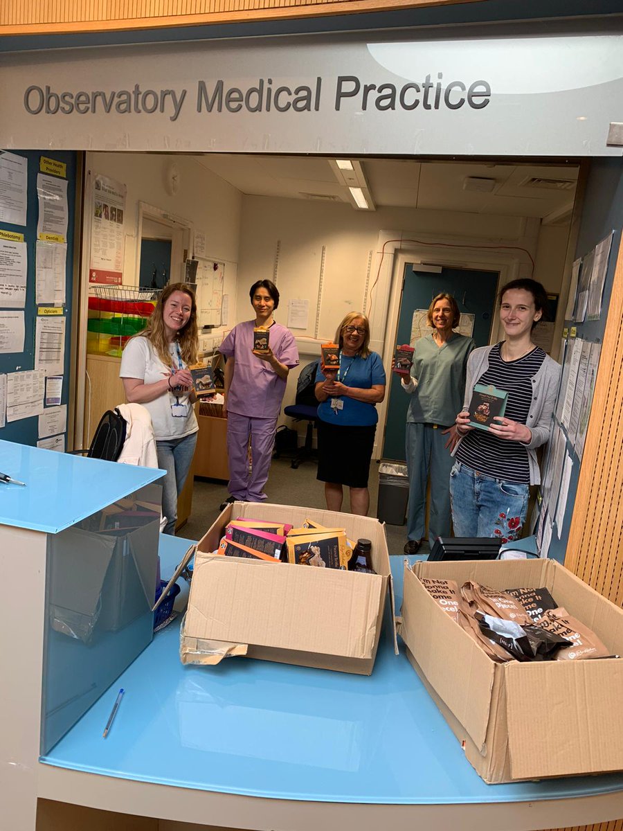 oxfordmutualaid's tweet photo. HUGE love to Oshin at @FudgeKitchenOx for prepping some amazing Easter fudge for Jericho Health Centre staff today! Our volunteers are working through the weekend to get holiday treats to NHS workers around Oxfordshire. https://t.co/lg17j0WnMp
