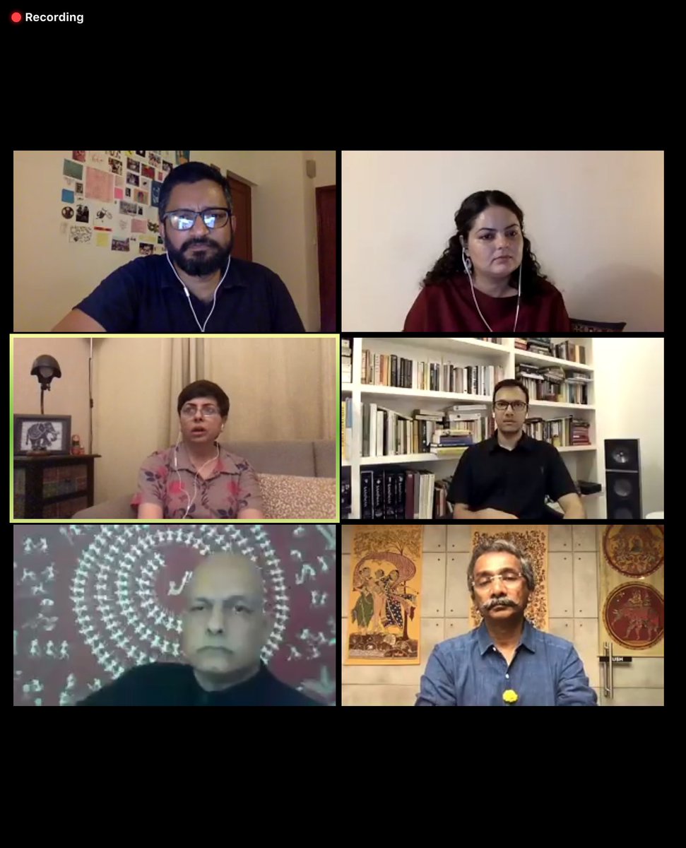 shreyachopra711's tweet photo. @DesignUpConf Panel discussing strategies for businesses to survive Covid19
#DUp2020
#DesignVsCovid https://t.co/ABDUiqpXNg