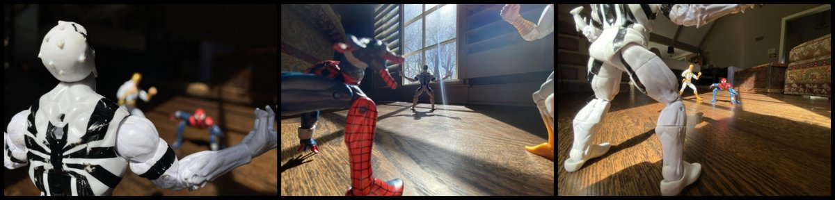 RElyachar's tweet photo. So, this is TOTALLY COOL! A photo student using perspective and angles to create this EPIC fight scene. What a delight for this Friday morning! I'm thinking he needs to write a script for this...@creatinglive @MustangsOfBVN #artathomechallenge https://t.co/ECIfzaj45T