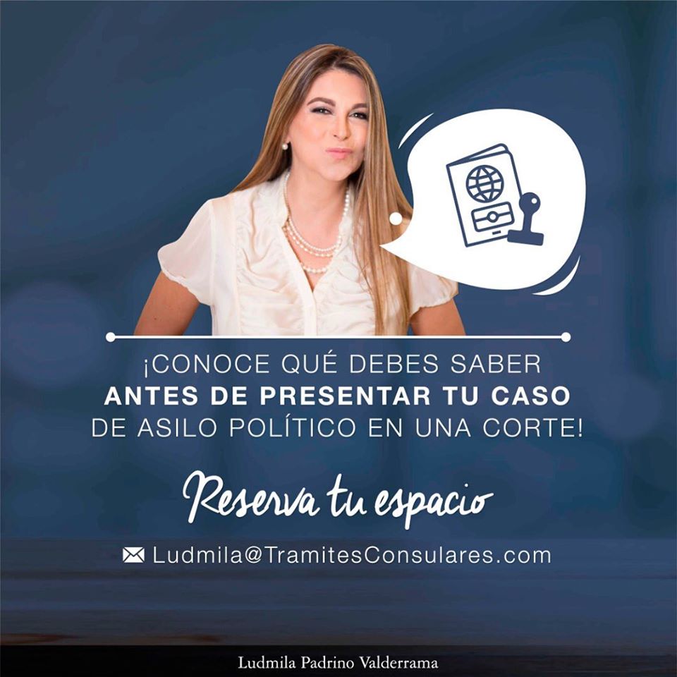 Trámites Consulares — which lists Padrino’s beauty queen cousin as the director — offers translation and passport services and even targets Venezuelans seeking political asylum in the US. 8/