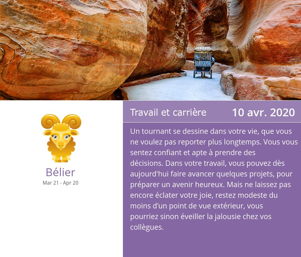 HoroscopeBelier's tweet photo. 10 avr. 2020: Travail et carrière => Voir plus: https://t.co/qyHVW8sSGV #Bélier #Horoscope https://t.co/bFKNiE5L3T