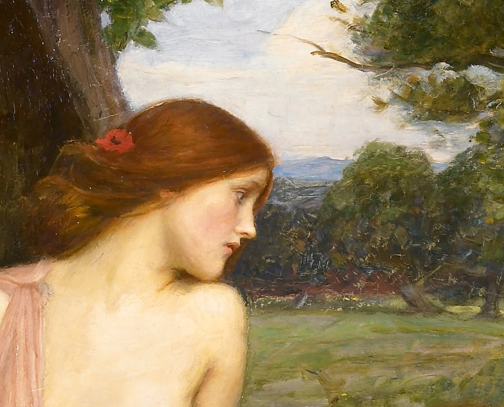 Нарцисс и эхо картины