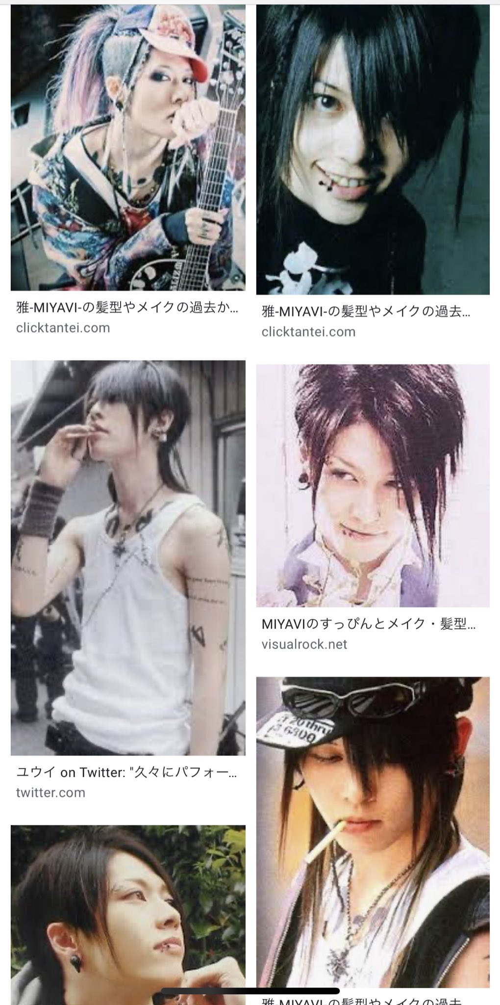 Twitter 上的 げじょごはやせる テレビでmiyaviを見かけるたびに自分の中にあるmiyaviのイメージとのギャップに寂しい気持ちになる オーバードーズ寸前みたいな危うい雰囲気が魅力だった 人は変化するし今の方がきっと幸せで前に進んでるんだなってわかってるけど勝手
