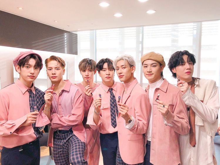 a short thread of got7 in pink, for the one and only  @jeanniewolf0215  @GOT7Official  #GOT7  #갓세븐