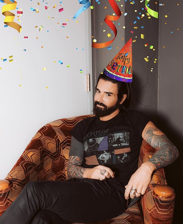 Happy Birthday Chris Carrabba of - we love you bud.  