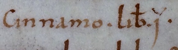 For the scribe who copied the grant into Phill. 1776 clearly being correct in the amounts that the monastery could receive was important: here the amount of cinnamon was corrected from 1 to 5 pounds.² 16/² Palaeography saves lives.