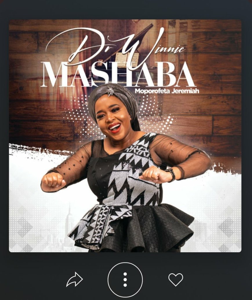 SekgobelaLebo's tweet photo. If you haven't downloaded this new song, you are definitely missing out. Available across all digital platforms. Congratulations weลกu @DrWinnieMashaba on this amazing song. #muporofetaJeremiah. https://t.co/9ahy0j5WS2