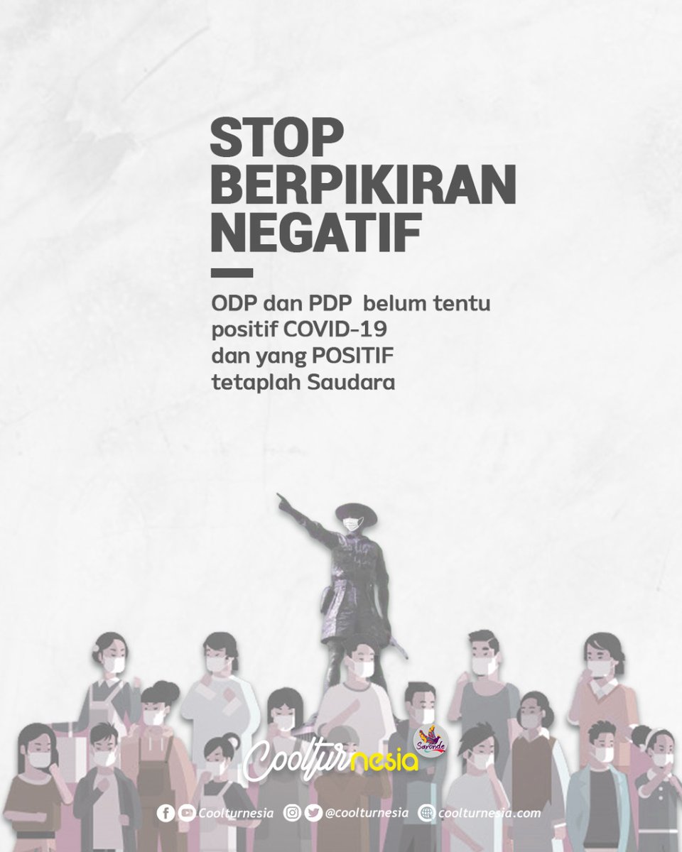 Masih banyaknya stigma negatif terhadap Orang Dalam Pemantauan (ODP), Pasien Dalam Pemantauan (PDP), atau pasien positif COVID-19 hingga tenaga medis hanya akan menambah buruk keadaan.

#COVID19 #VirusCorona #gorontalo