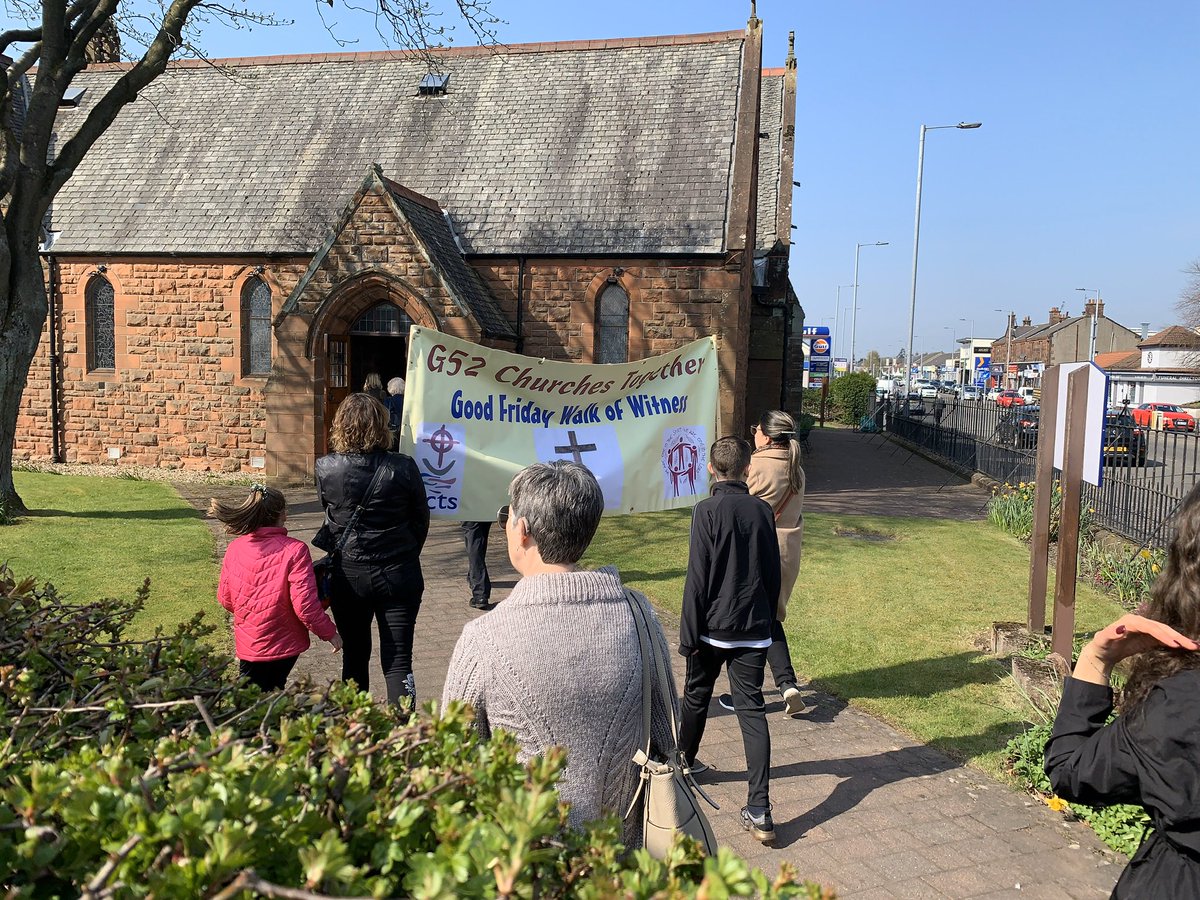 Missing our Annual Walk of Witness today. Here are a few pics from last year.