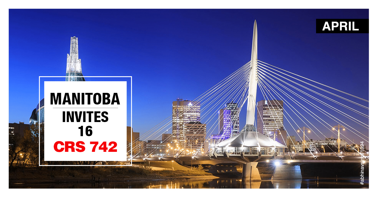 abhinavimmi's tweet photo. Latest Canada Express Entry Draw Manitoba
CRS: 742
Total Invitations: 16
For Expert Guidance on Manitoba Immigration,
Call :+91 8595338595
Visit : https://t.co/pXvMiAbe8h
#LowCRSscore #ExplorePNP #CanadaPNP #CanadaImmigration #ImmigrationMadeSimple #AbhinavSince1994 https://t.co/21wuigvM1m