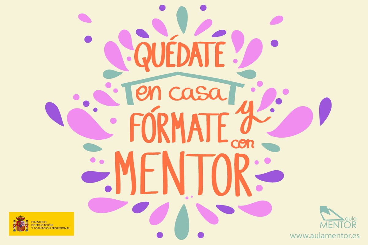 AulaMentor_sede's tweet photo. Aprovecha tu tiempo frente al #Covid19 aprovéchalo #Quedateencasa y fórmate con https://t.co/gtxQK1mZuZ ! Este virus lo paramos Unidos! #NosotrosNosQuedamosEnCasa. https://t.co/R0fHjCIsjW
