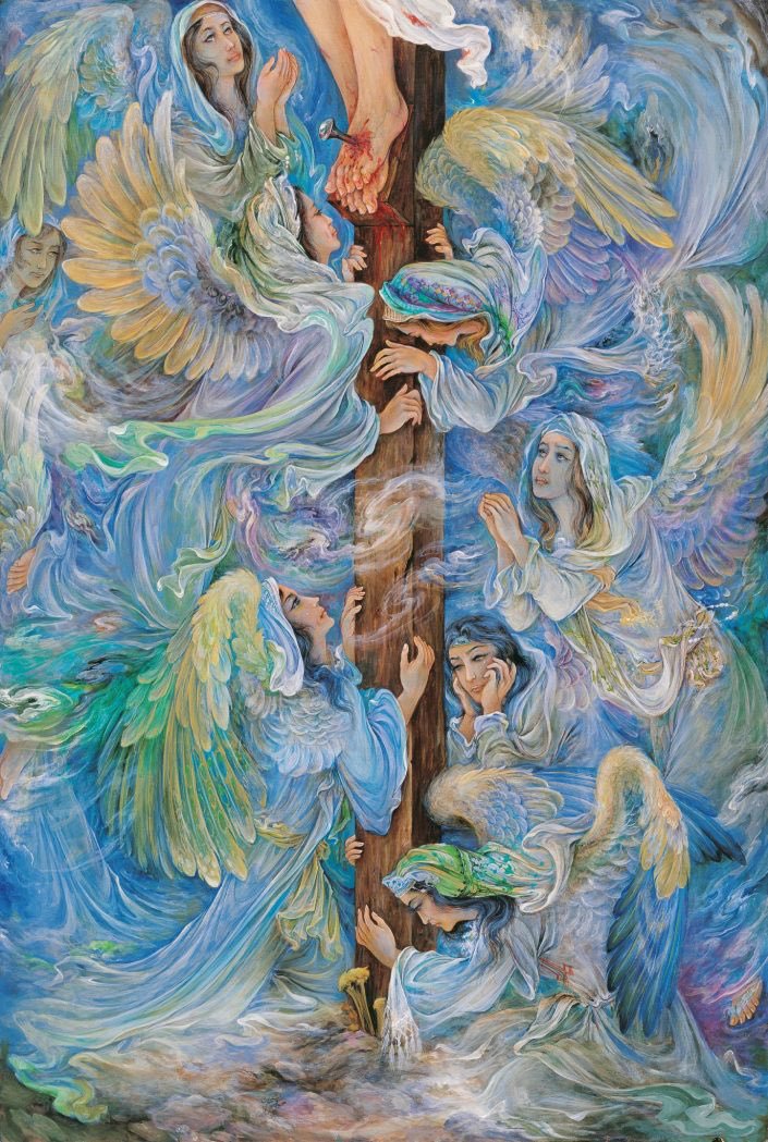 MrZHussain's tweet photo. The Crucifixion by Farshchian.

#GoodFriday https://t.co/fCM2BzS9Jj