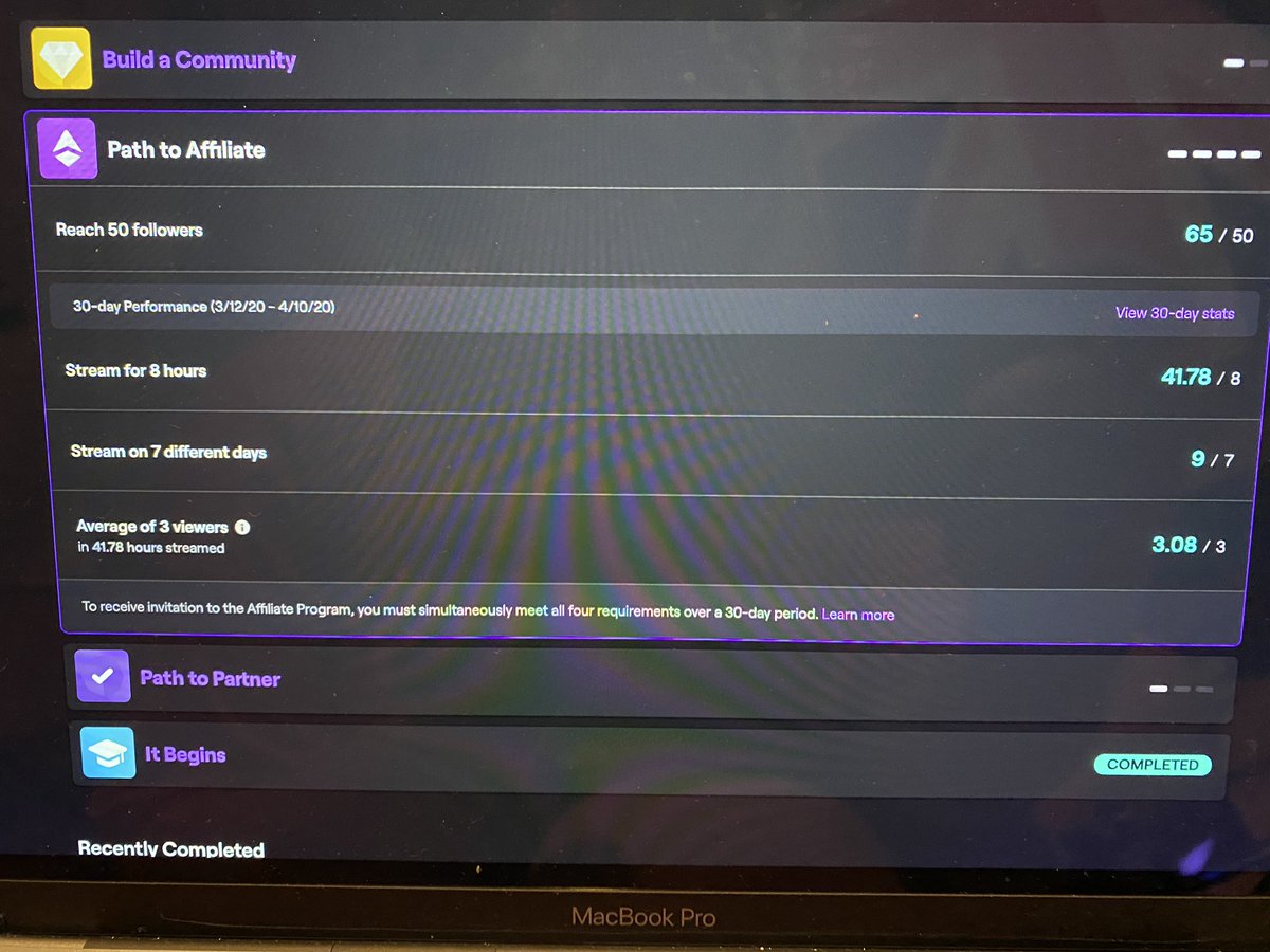 storm_chaser793's tweet photo. BREAKING NEWS: WE DID IT!!! LET’S GOOOOOO!!! #AffiliateReached #SupportSmallStreamers https://t.co/SZpSkLzv7r