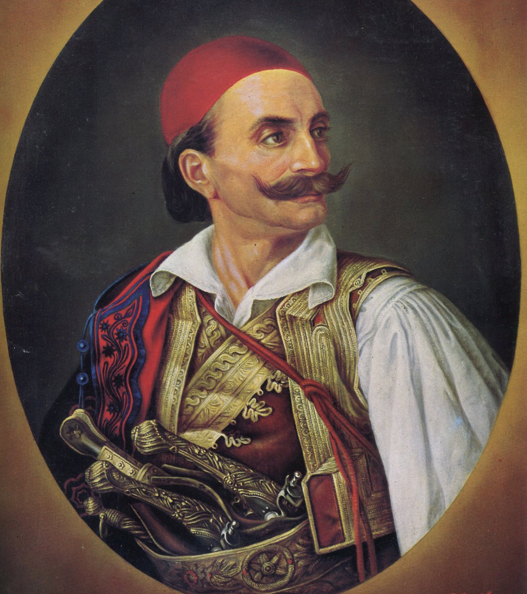 They were split in three columns under the flags of:- Demetrios Makris- Kitsos Tzavellas- Notis BotsarisInjured or sick men, elders, unable women and children wishing to fight until the end and kill themselves were gathered to the fortified house of- oldman Christos Kapsalis