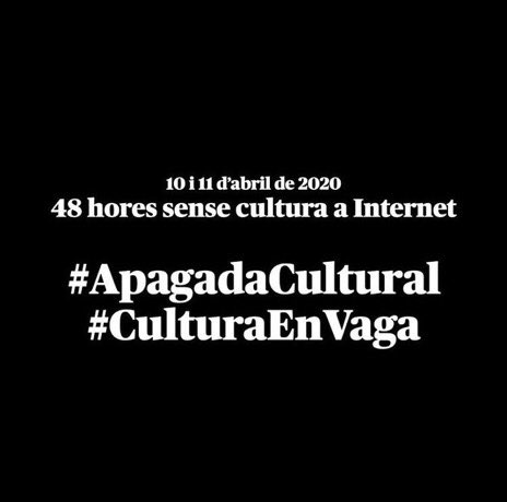 KriptonitasBand's tweet photo. #ApagadaCultural  #ApagonCultural #CulturaEnVaga #CulturaEnHuelga https://t.co/gnqvNfLqMj