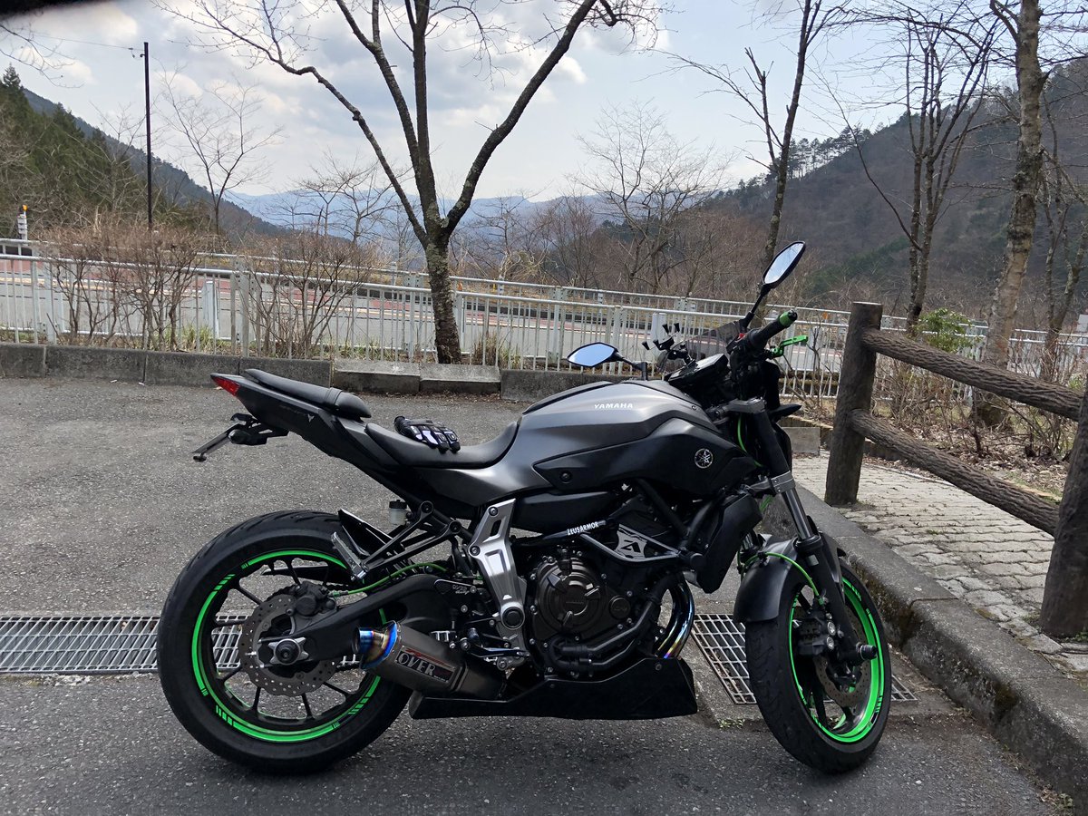 isamuadyson's tweet photo. 今日も走ってきたぞい!人と接してないから大丈夫だよね!? #バイク #MT700 #ツーリング https://t.co/Mag8sNmSCs