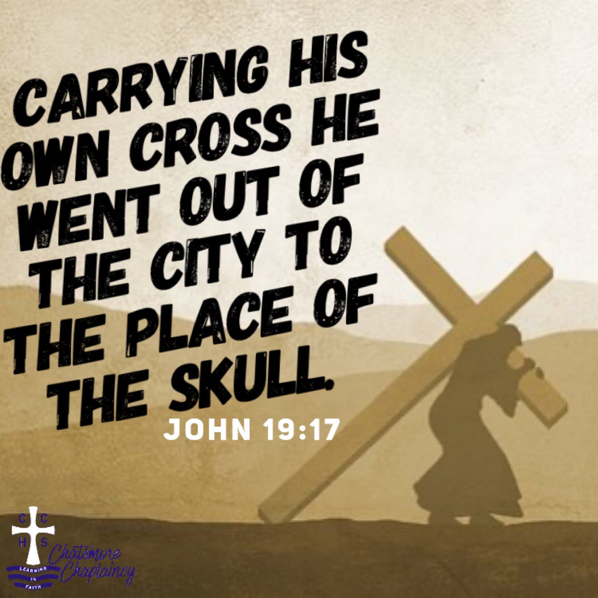 RomerosChaplain's tweet image. Why is it ‘Good’ Friday? Surely this dark day cannot be good?

Today Jesus takes up His Cross. Not forHis own sake, but for you and me. He struggles in agony towards the GOOD act of salvation.
#praywithchatsmore #followhim

@ChatsmoreCHS