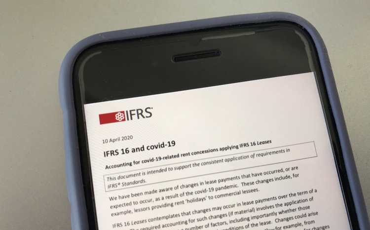 IFRSFoundation's tweet photo. Document published to support consistent application of IFRS 16 Leases in relation to rent concessions granted as a result of the covid-19 pandemic. Access it here: https://t.co/Eb82hF2hIV
April #IASB meeting news story: https://t.co/k0PiZjR9ak
#IFRS #IFRS16 https://t.co/lXma0ucEty