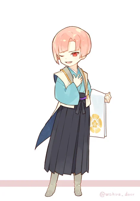 幼少期の森蘭丸とノブナガX 