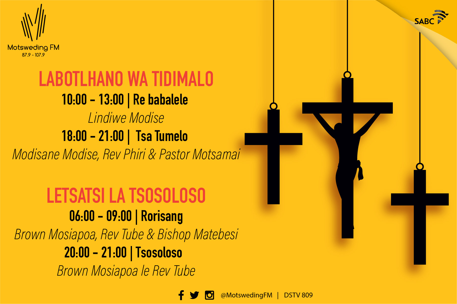 Motsweding Fm On Twitter Mananeo A Rona Paseka E A Eme Jaana