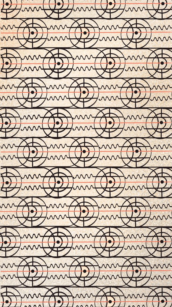  #DataVizWallpaper in 1923Could have inspired a young Richard Feynman. #the100dayproject  #dataviz  #physics