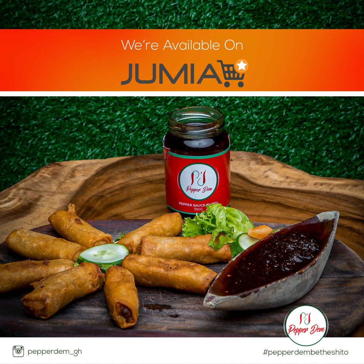 PepperDemgh's tweet photo. We are now available on @JumiaGhana 
https://t.co/eLvzEHXddL
#PepperDem #shito #africansauce #Bestshito #blackpepper https://t.co/4RcxtNDSd0