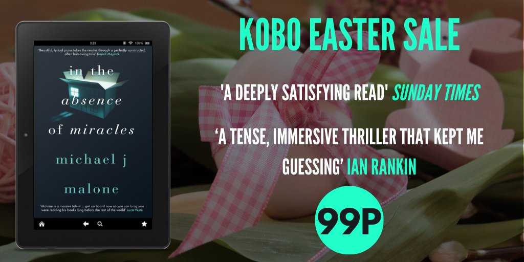 michaelJmalone1's tweet photo. Hey KOBO readers, my latest is on special. Goes well with chocolate eggs I'm told. @orendabooks https://t.co/YhkmXV0NAB https://t.co/0I0BRPzRlE