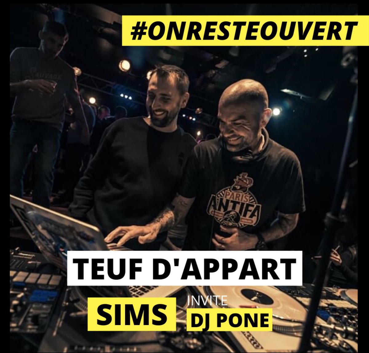 sims_samples's tweet photo. 🔥 Samedi soir 21h @laRadioNova  @djpone1  🔥 https://t.co/zdRUl4VPxw