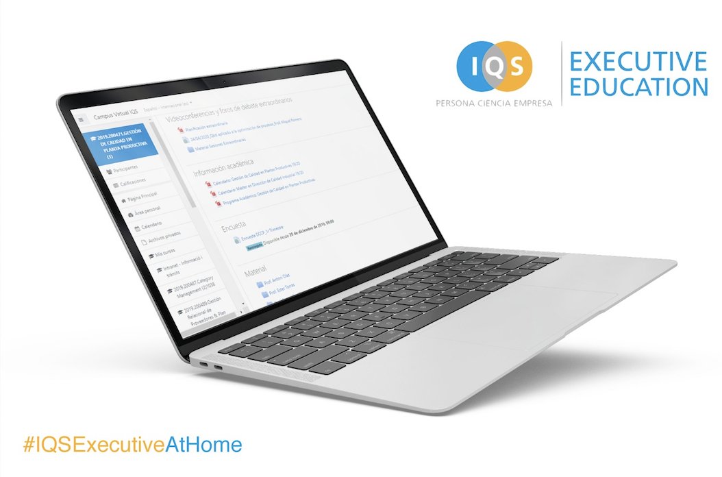 IQSExecutive's tweet photo. ¿Cómo lleváis estos días de #homeoffice? En @IQSExecutive seguimos trabajando con normalidad.

A través de nuestro campus virtual, impartimos vídeo conferencias, debates, encuestas y otras herramientas de aprendizaje. Los alumnos en todo momento reciben una formación asistida. https://t.co/vummrvZHUA