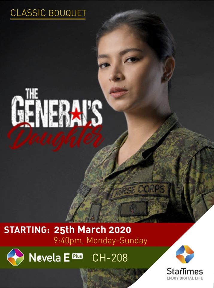 912CroozeFM's tweet photo. #StartimesUganda is with you in the fight against #CoronaVirus!
Enjoy the best entertainment at the comfort of your living room with the latest TV drama #thegeneralsdaughter
Showing Everyday 9:40 PM on Novela E-Plus Channel 208
#StayHome
#StaySafe https://t.co/vPYuxs3wM0