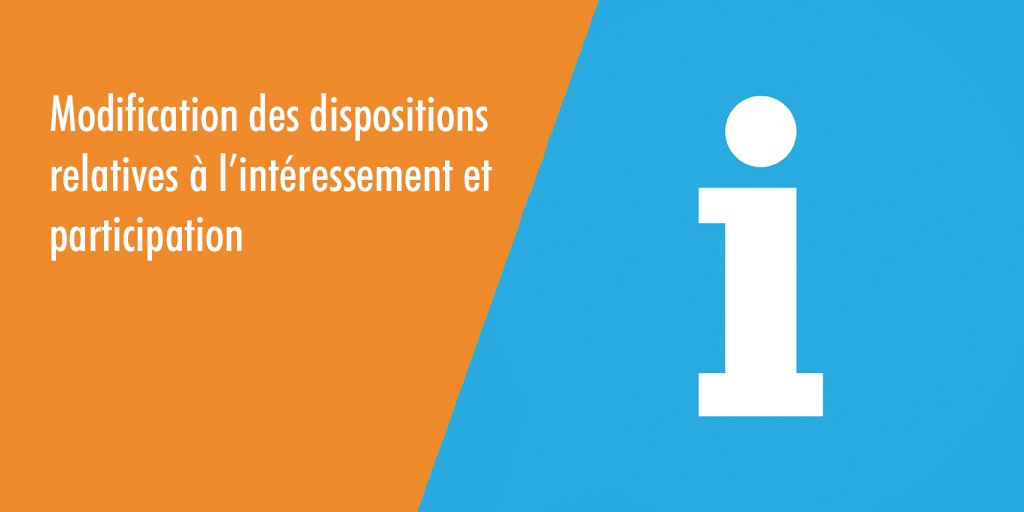 Pour faire face à l’épidémie de #covid-19 et dans le cadre des mesures exceptionnelles, des adaptations sont prévues pour l’intéressement et la participation. En savoir plus : ow.ly/rIFg50zaP3O