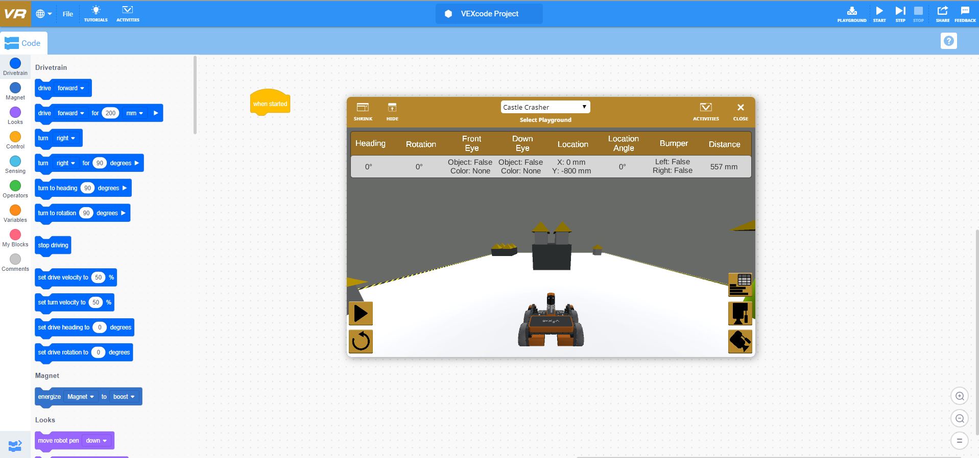 Vr.vex.com Virtual Robotics In Hybrid Teaching And Learning