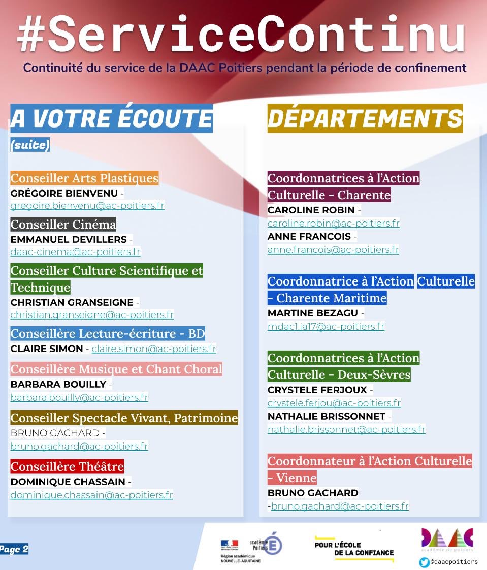 petitgars86's tweet photo. #Confinement oblige, la @daacpoitiers est en #ServiceContinu et propose une #PERMAVISIO tous les mardis et jeudis aux écoles/établissements de l'@acpoitiers. Porteurs de projets #EAC : venez poser vos questions et affiner vos projets en visioconférence. #Pacte #Eclaircies #CapBD https://t.co/TsLGxkTh0V