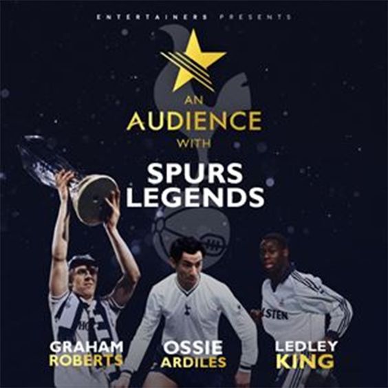 Resceduled show: Glenn Hoddle, Steven Perryman and Graham Roberts are #Spurs Legends will now come to @Livebrentwood in Nov. ⚽
👉w.axs.com/66R250zaP4i