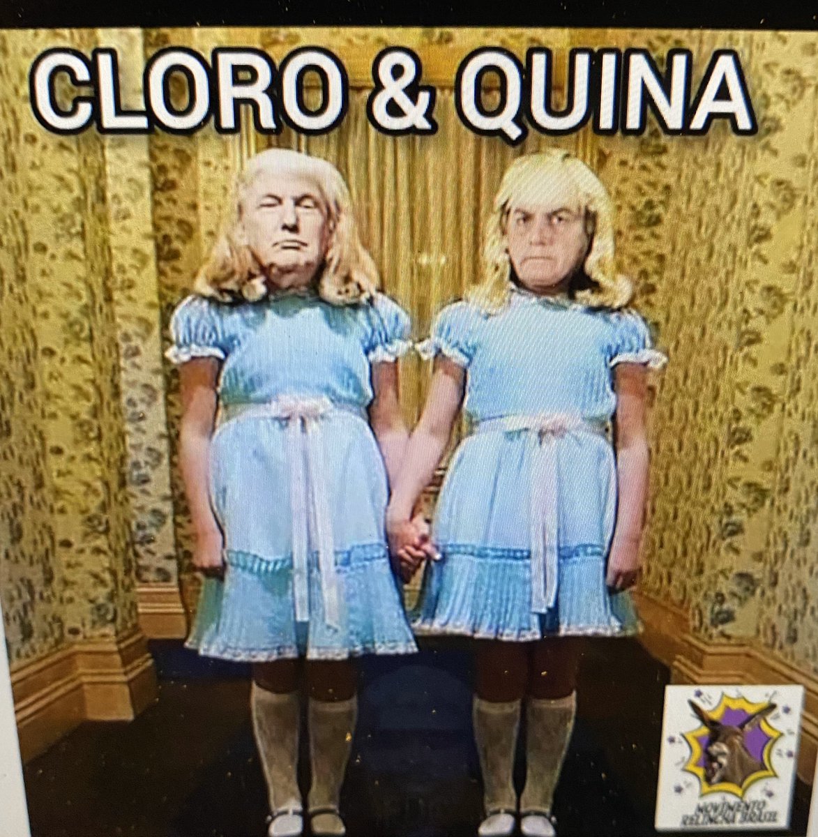 jose_simao's tweet photo. Trump e Bozo: Cloro &amp; Quina! https://t.co/nNCN7VRhwv