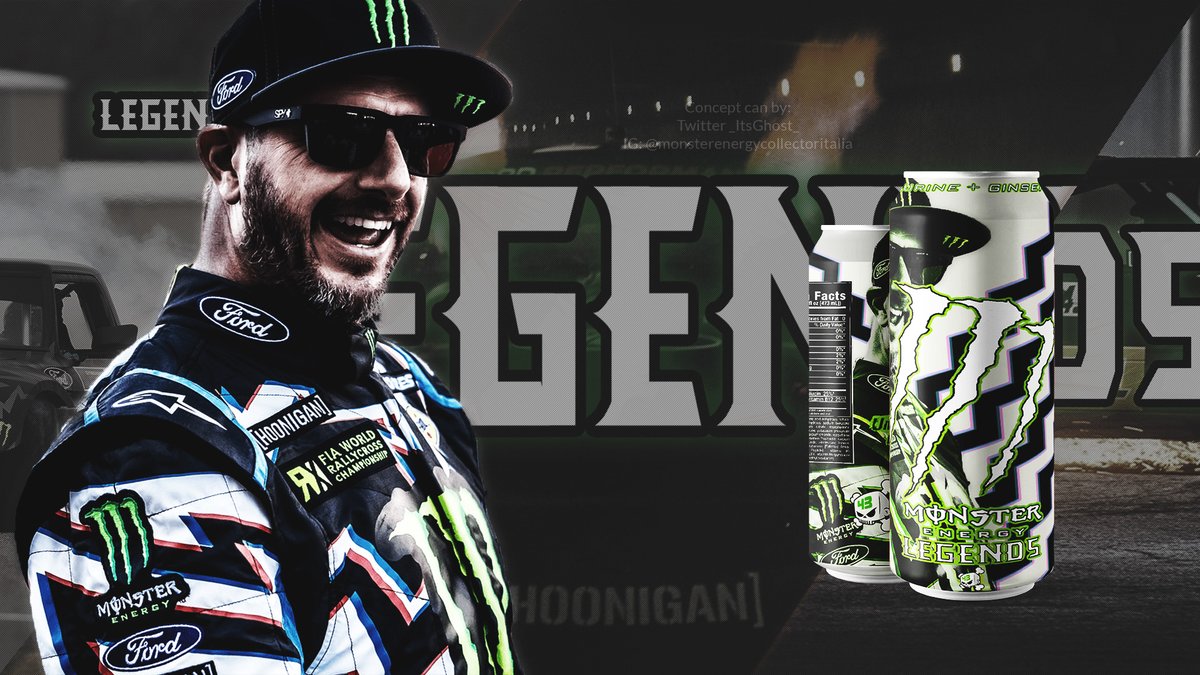 _ItsGhost_'s tweet image. My concept @MonsterEnergycan: LEGENDS 
This New lineup is dedicated to the athletes who unleashed the beast for Monster Energy, first can featuring @kblock43 
Ken block is definitely a legend in the Motorsport scene, so he definitely deserves a special can
#MonsterEnergy