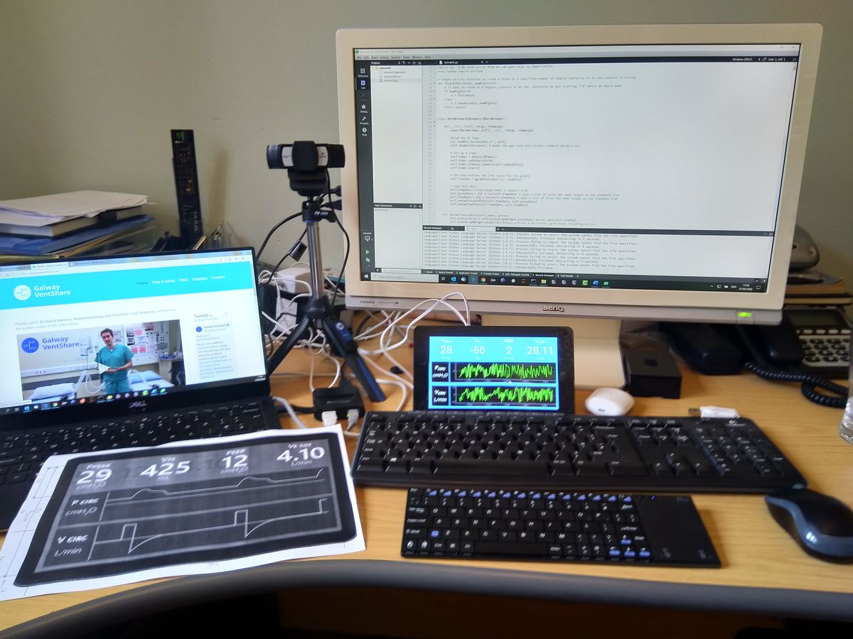 Michael Madden (michaelgm@mastodon.ie) (@michaelgmadden) on Twitter photo This photo of my home office on Tuesday evening, just 3 days ago - it's great how quickly <a href="/AtifshahzadM/">Atif Shahzad</a> and I have been able to collaborate and iterate on the software part of the project without ever meeting in person. This photo of my home office on Tuesday evening, just 3 days ago - it's great how quickly <a href="/AtifshahzadM/">Atif Shahzad</a> and I have been able to collaborate and iterate on the software part of the project without ever meeting in person.