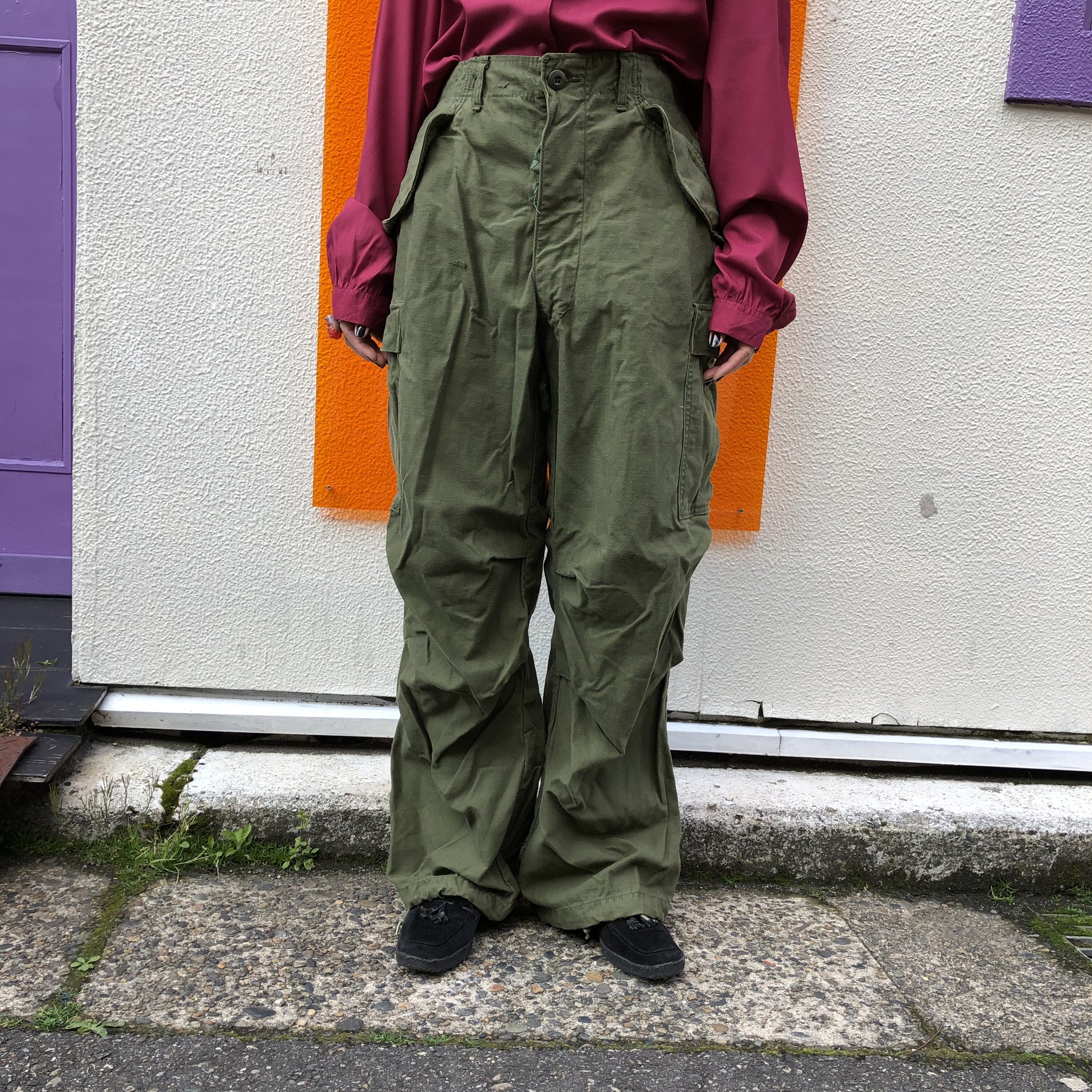 nanos】 on Twitter: 激安価格の通販 U.S.Army M-65 70's Pants Field ワークパンツ/カーゴパンツ