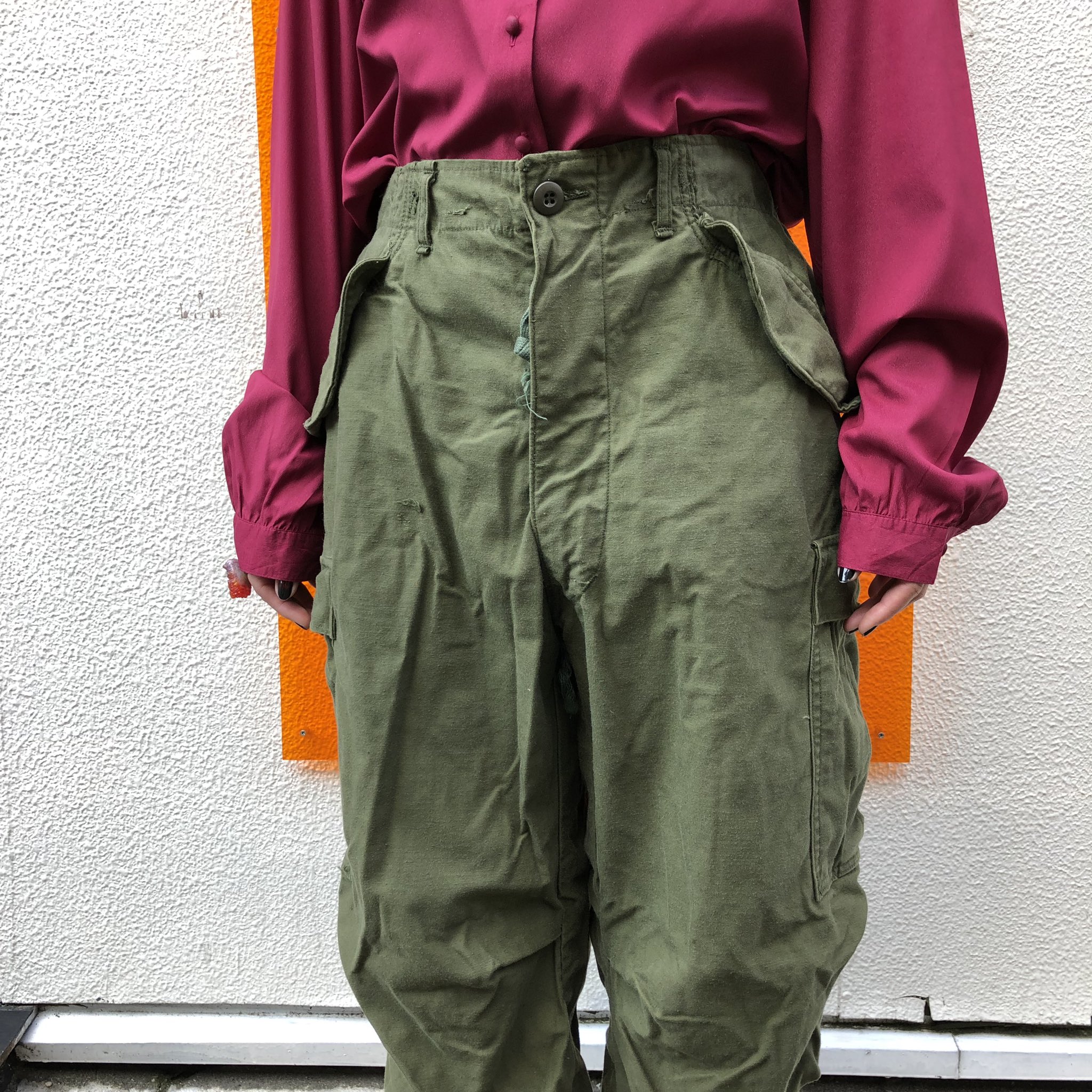 L-R 70s USARMY M-65 カーゴパンツ ミリタリー ビンテージ neuroid