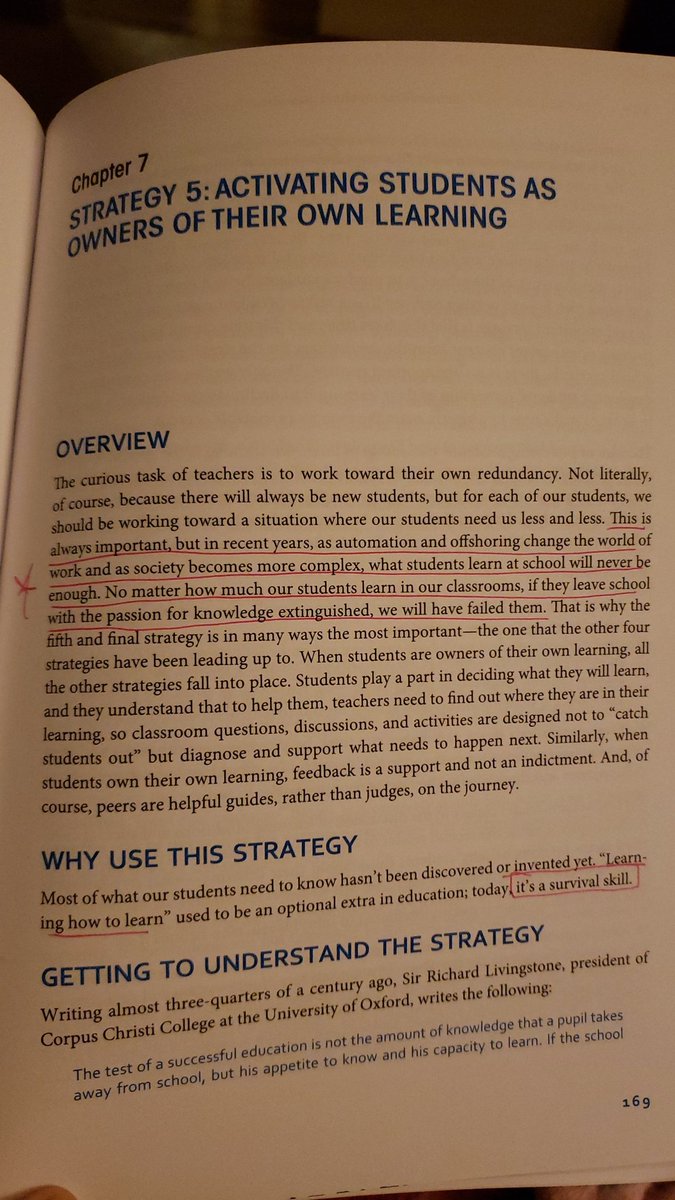 mlvandeweerd's tweet image. &quot;No matter how much our students learn in our classrooms, if they leave school with the passion for knowledge extinguished, we will have failed them.&quot; Embedding Formative Assessment #bsdcatslearn