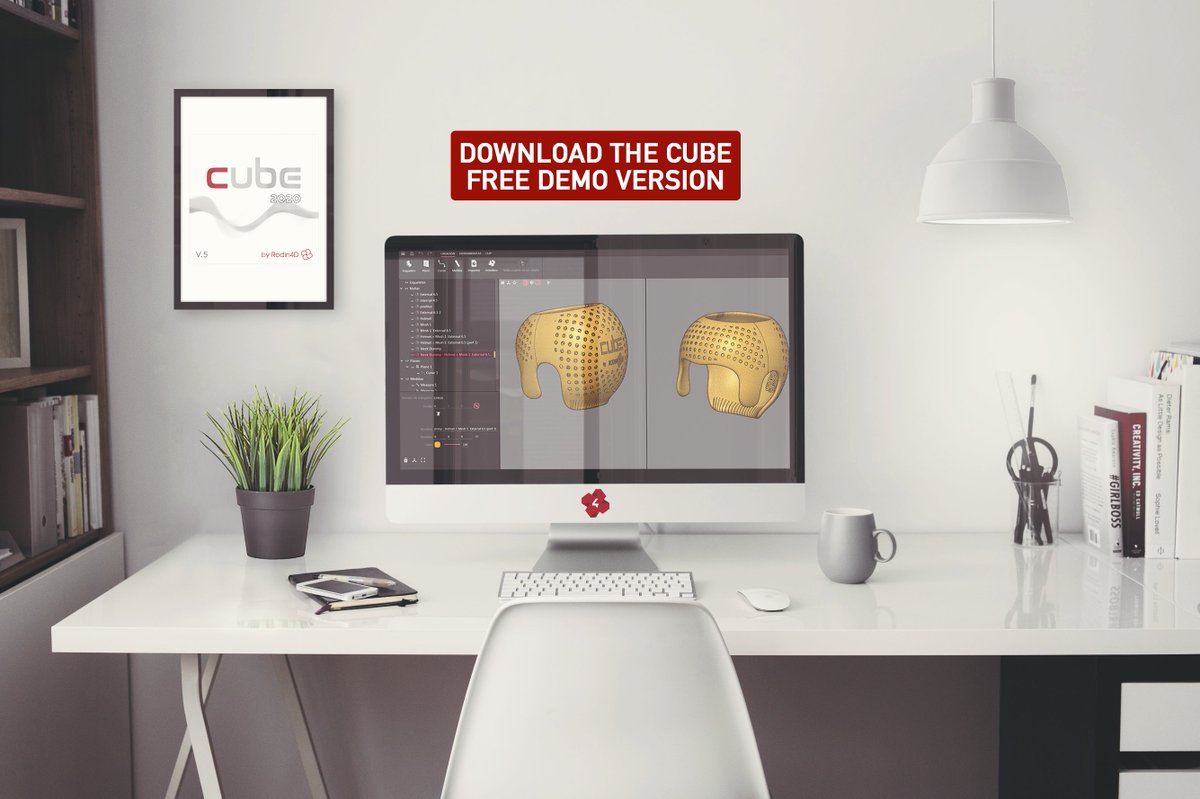 Rodin4d's tweet photo. ๐DOWNLOAD THE CUBE SOFTWARE DEMO VERSION HERE https://t.co/tcxR5v5Ghx. Start to rectify and design any type of #orthopedic devices now. During two months, access to more than 150 functionalities, the online help and the assistance of the #Rodin4D team. #YourCadCamPartner https://t.co/b5MCseuh09