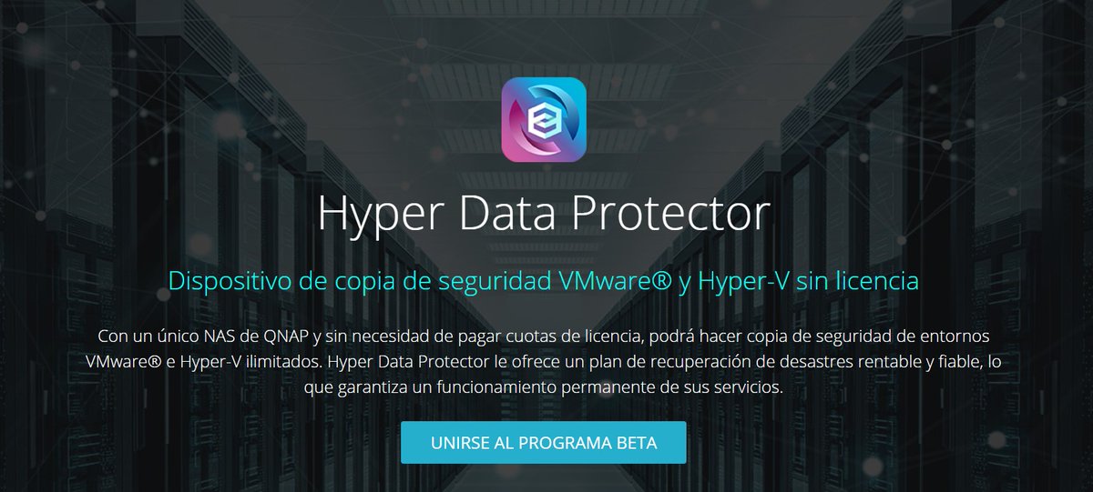 QNAPEspana's tweet photo. ¡Únete al Programa Beta de Hyper Data Protector!

📌 https://t.co/KCb9PDon0I

Con #HyperDataProtector podrás hacer #backup de entornos VMware® e Hyper-V ilimitados con un único #NAS #QNAP y sin necesidad de pagar cuotas de licencia.

#betaprogram #recoveryplan https://t.co/CFyRo7S0sG