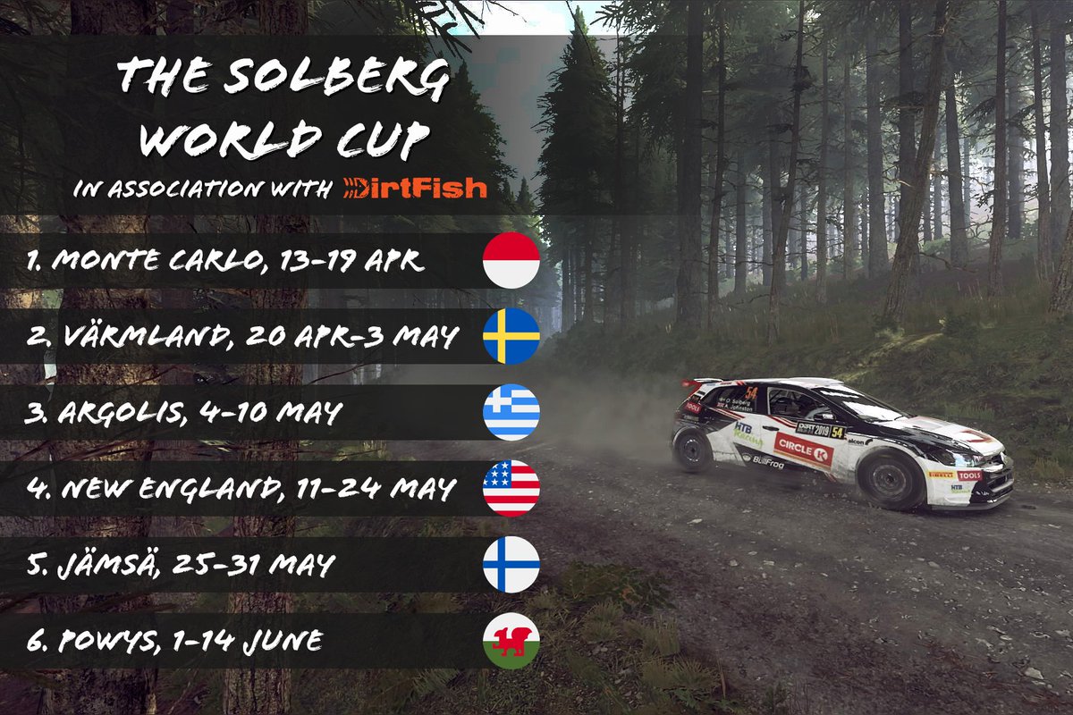 MatraxRacing's tweet photo. #eRally | After the success of #TheSolbergRACE on @dirtgame, @OliverSolberg01 ๐๏ธ๐จ revealed the #SolbergWorldCup in association with @DirtFishRally. Itยดs a virtual ๐ฎ championship with 6 rounds & amazing prizes. Donยดt miss it, buddies! #WolfPack
๐ธ Oli Solberg https://t.co/hTt8UrlYz3