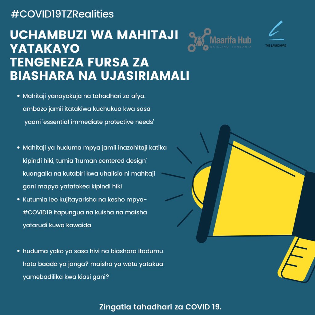 HubMaarifa's tweet photo. #COVID19TZRealities 

Tunaendelea kuangalia suluhisho tofauti za kukabiliana na changamoto zilizokuja na janga la #COVID19 https://t.co/VvBoyCdDqi