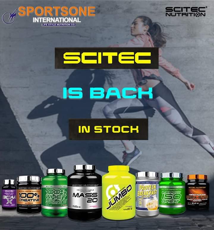 SportsOnecompk's tweet photo. #SCITEC IS #BACK IN #STOCK
https://t.co/qqUo2ivJpa https://t.co/p0leM1ZKRZ