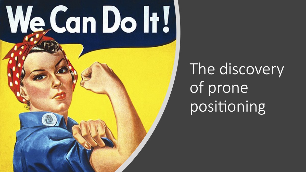 Prone positioning in ARDS was discovered by a woman. 

She was a nurse. 

This should surprise no one.
 
emdaily.cooperhealth.org/content/discov…