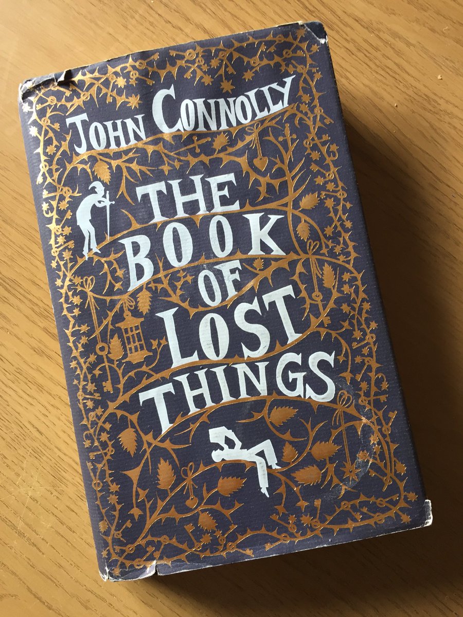 patomahony1's tweet photo. #mustreadmore Thought @jconnollybooks was all about the murder mysteries til recently given #TheBookOfLostThngs without being told anything about it. So only 14 years after everyone else...wow, a wonderfully fuct up fairytale that enthralls and engages from start to end. Amazing. https://t.co/XroTPBaxyi